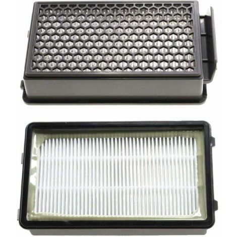 Rebirthcare 3 Filtres HEPA + 3 Filtres Mousse Pour Rowenta Compact Power Cyclonic - Compatible RO37 RO37xx ZR005901