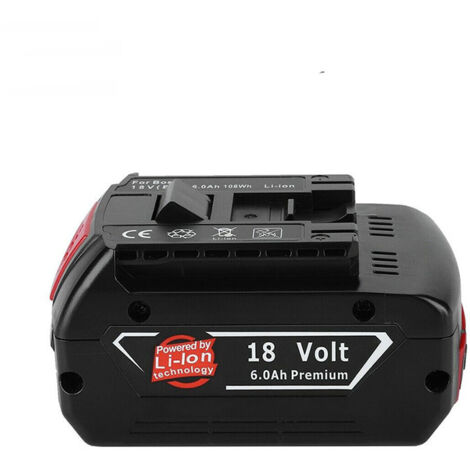 [JAMAIS UTILISÉ]Nouvelle batterie pour Bosch 18V Lithium-Ion Pièces de rechange BAT609, BAT609G, BAT618, BAT618G (1/5)