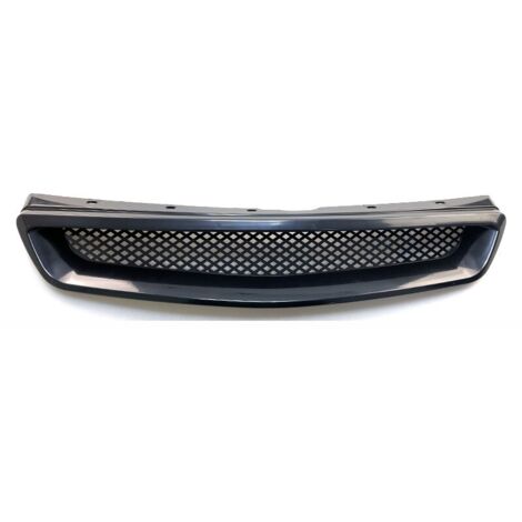 Grille de calandre de capot avant pour EK JDM Type R Style Fit pour Honda Civic 1999 - 2000