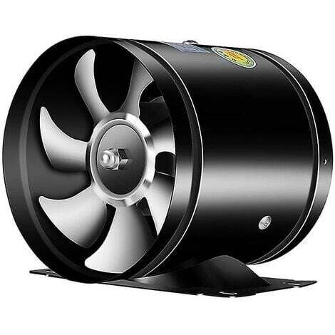 Tuyau ventilateur d'extraction ventilateur d'air tuyau en métal Ventilation ventilateur d'extraction Mini extracteur salle de bai ns toilette ventilateur mural ventilateur de conduit -INHHUB