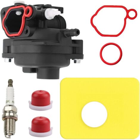 [JAMAIS UTILISÉ]Carburateur de tondeuse à gazon 799583 pour moteurs Briggs & Stratton 300E 450E 500E OVH 125cc 140cc 08P502 09P602 Series Remplace 591160 595656 591979 593261