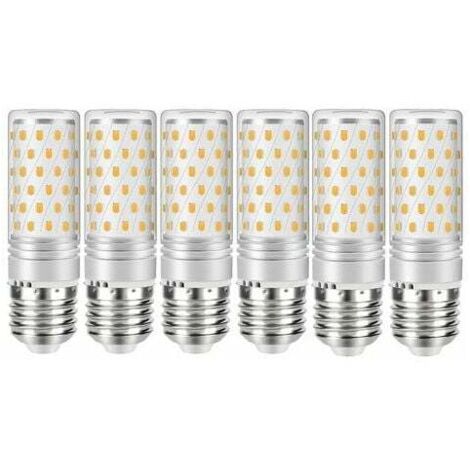 Lot de 6 Ampoules Led E27 12W (équivalent Ampoules Halogène 100W )1200LM Blanc Chaud 3000K Angle du Faisceau 360 220-240V (1/4)