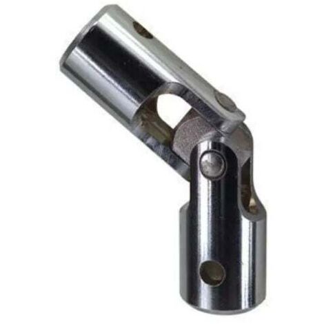 Dpzo – Genouillère articulation pour volet roulant 12 mm – Acier nickelé durable – Installation facile sur tiges et tringles 12 mm