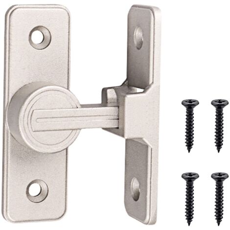[JAMAIS UTILISÉ]INHHUB Verrou Serrure De Fermeture Porte Interieure Coulissante De Lumineux 90° Loquet De Crochet A Porte Bascule Boulon De Verrouillage De Boucle Moraillon Antivol Verrous De Porte Lu