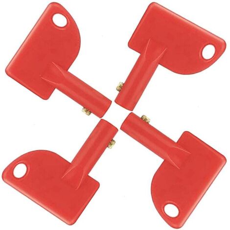 Lot de 4 clés de rechange pour interrupteur de batterie Power Cut Off - Universel - Pour voiture, camion, RV, marine, ATV (1/5)