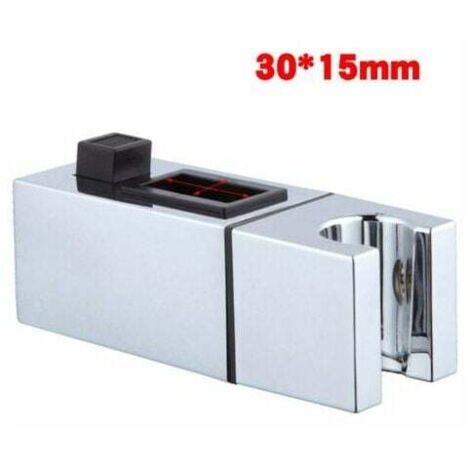 Support de douche tige de douche siège élévateur siège fixe accessoires de douche accessoires de salle de bain support de douche (tube carré 30 15mm (1/5)