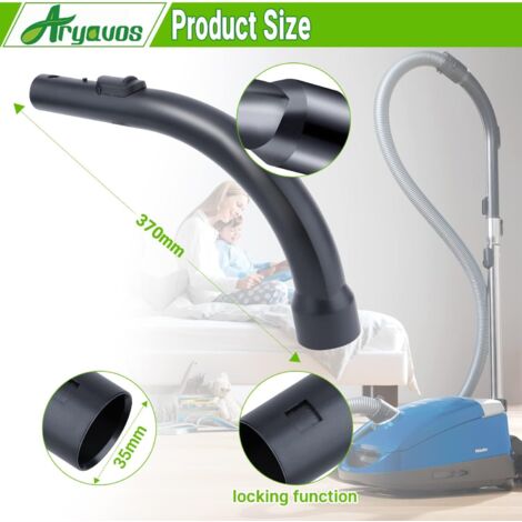Tube Télescopique Aspirateur Compatible Miele S8 S6 S5 S4 S2 S1 C1 C2 C3 H1 - Remplacement Robuste 35mm