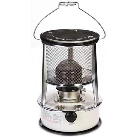 Chauffage à kérosène portable 6L – Surface de chauffage jusqu'à 20 m² – Sortie de chaleur 7800-9000 BTU/h – Pour camping et pêche