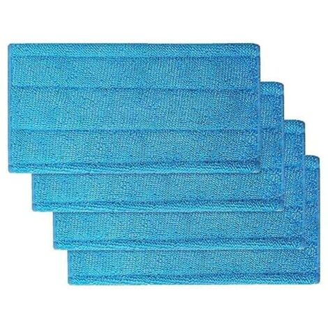 4 Lingette Reutilisable pour swiffer wetjet Serpillières Remplacement wetjet Balai Spray Lavable en Machine (4) (1/5)