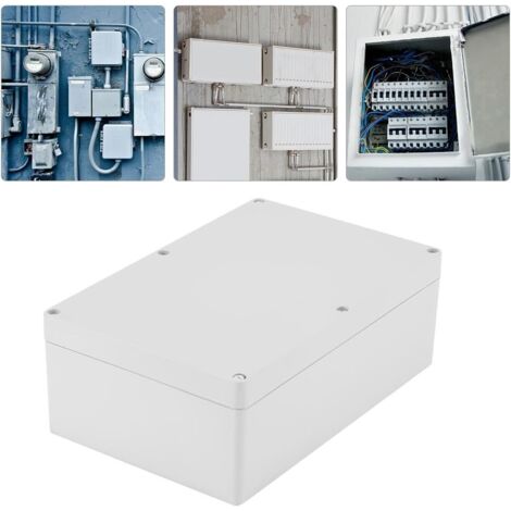 Boîte de Jonction Etanches Extérieure 230 x 150 x 85mm IP65 Boîtier de Connexion Electrique en Plastique ABS (1/4)