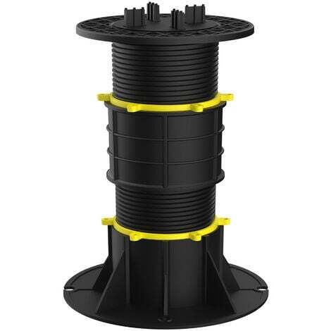 Lot de 1 plots terrasse réglable Universal pour lambourdes et dalles DY-A08(270-355mm) (1/4)