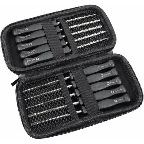 Kit d'outils de réglage de carburateur 10 pièces pour outil de réglage de réglage de carburateur commun à 2 cycles Petit moteur Trimmer Tronçonneuse (1/5)