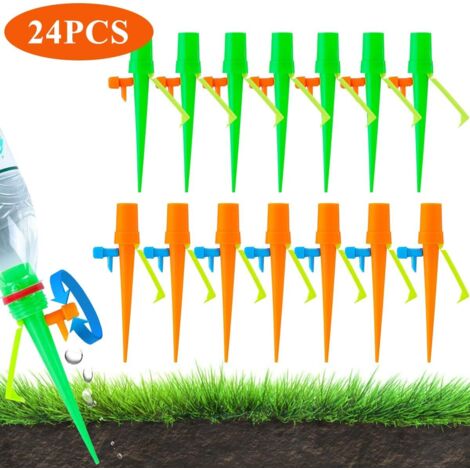 Arrosage Goutte à Goutte Automatique Réglable, Système d'Irrigation 24PCS pour Bonsaï, Jardinage Intérieur et Extérieur (1/5)