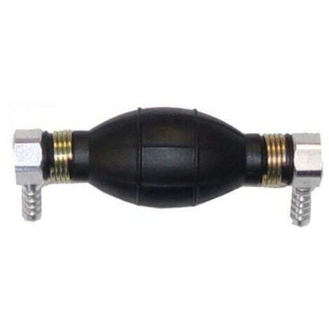 POIRE D'AMORCAGE DIAMETRE 8mm POMPE AMORCAGE DEUX COUDES (1/2)