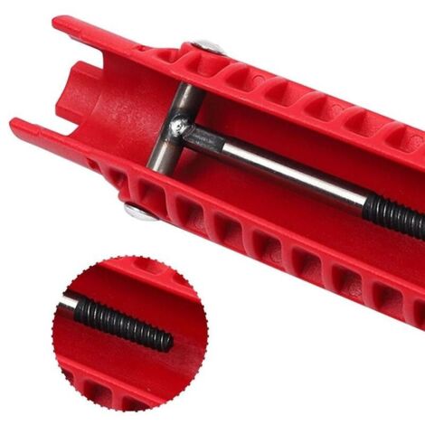 FOREHILL Extracteur de manchon de compression, écrou rouge, outil de plomberie pour retirer les