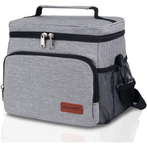 Sac à Dos Isotherme 22L Noir - Glacière Pique-Nique Travail École