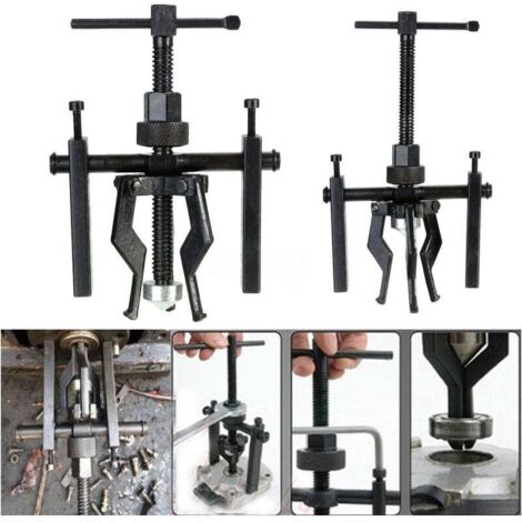 Extracteur Auto Machine Roulement Intérieur Maintenance Outil Avec 3-Jaw (1/4)