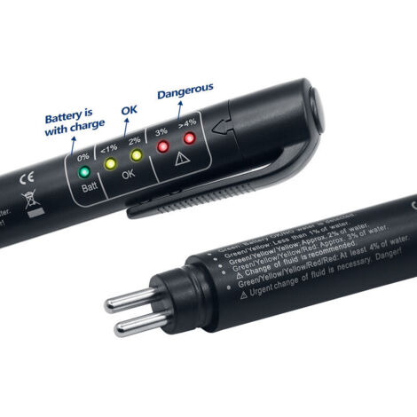 [JAMAIS UTILISÉ]Stylo de Contrôle précis de la Qualité de l'Huile, Testeur Universel de Liquide, de Frein de Voiture, Numérique de Véhicule-INHHUB