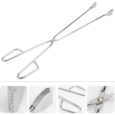 38cm Pince Ramassage Déchets Ciseaux Ramassage Ordures Clip avec Long Manche pour Ramassage Déchets et Barbecue
