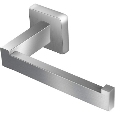 Porte-papier hygiénique en nickel brossé Porte-rouleau de papier toilette en acier inoxydable SUS304 mural pour salle de bain et cuisine TP Holder Square Style (1/5)
