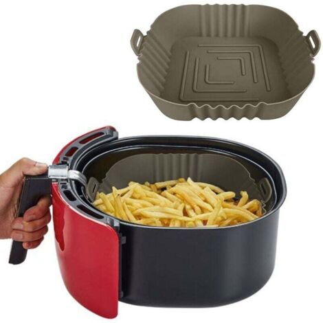 Air Fryer Silicone Pot Air Fryer Silicone Baking Pan Air Fryer Tray - D