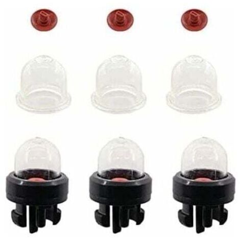 Lot de 3 Pompes d'Amorçage pour Tronçonneuses Stihl FS38, FS40, FS45, FS50, FS55, FS75, FS80, FS85, Compatible avec les Marques Ryobi, McCulloch et Husqvarna.,INHHUB (1/4)