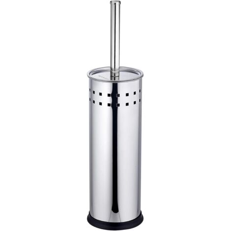 Brosse WC et Supports, Balayette WC en Acier Inoxydable 304, Brosse Toilette Salle de Bain WC (1/4)