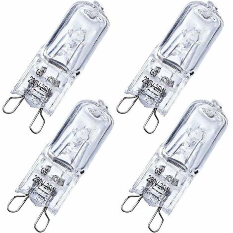 Ampoule halogène G9 25W-4 pièces (1/3)