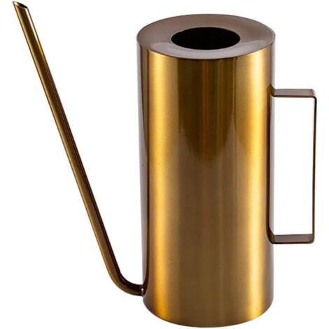 1.5L Acier Inoxydable Plante Arrosoir Long Bec Jardin Arrosoir pour Plantes Mini Balcon Arrosoir Petite Fleur Arrosoir pour Bureau À Domicile Plantes (1/5)