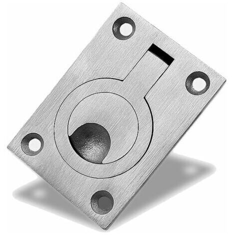 Lot de 2 Poignées de Porte Coulissantes - Acier Inoxydable 11,9 cm