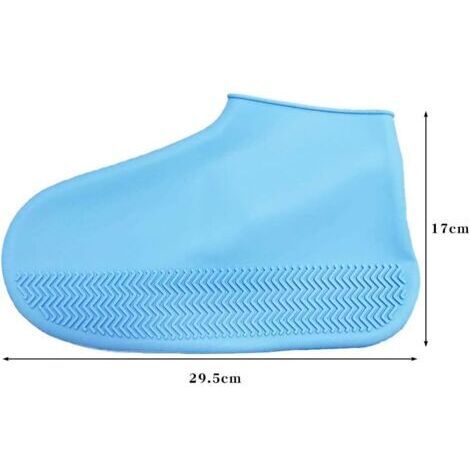 Couvre-pied,Couvre-chaussures imperméables en silicone pour femmes et
