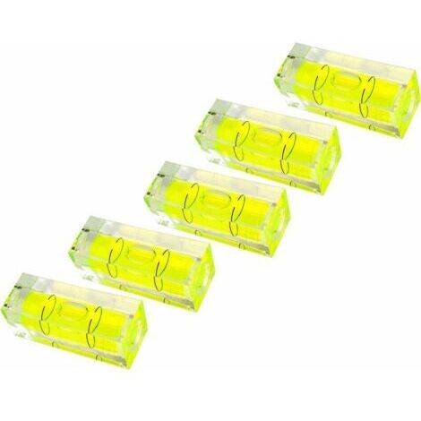 5 pièces niveau de ligne de corde, mini corde niveau à bulle suspendue ligne niveau à bulle niveau à bulle pour la maçonnerie, la plomberie, les gouttières et le carrelage