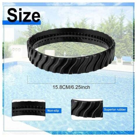 2 Pièces Chenilles de Rechange Compatibles avec Zodiac Baracuda MX8 MX6
