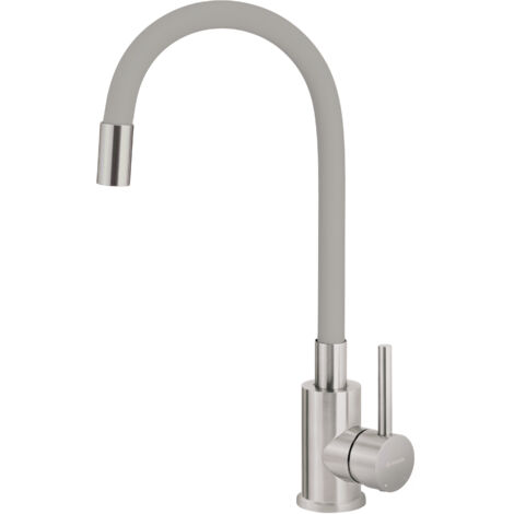 Deante Robinet de cuisine Luno - Flexible - Économie d'eau - Confort d'utilisation - Design moderne (1/5)