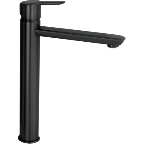 Deante Robinet de lavabo Arnika - Noir mat - Design moderne - Économie d'eau - Facile à nettoyer (1/4)