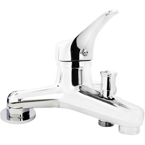 Deante  Robinet pour Baignoire - Éléments en Laiton - Design Élégant - Facile à Nettoyer - Aérateur Inclus