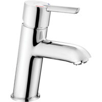 Deante Robinetterie lavabo trójdrożna - Basse pression - Laiton - Économie d'eau et durable