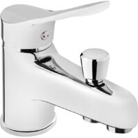 Deante Robinet de baignoire - Modèle élégant - Chromé - Design moderne - Haute qualité et durable