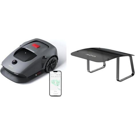 MOVA 600 Mähroboter mit Garage – Roboter-Rasenmäher für bis zu 600 m², 3D-LiDAR Navigation und App-Steuerung (1/5)