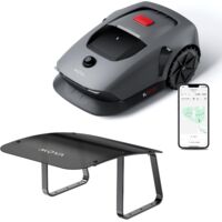 MOVA 600 Kit Mähroboter mit Garage und Ersatzklingen – Roboter-Rasenmäher für bis zu 600 m², 3D-LiDAR und App