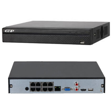 Dahua Nvr Videoregistratore IP 8 Canali Poe 2 mpx Full Hd Cloud