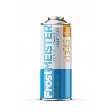FROSTMEISTER Réfrigérant R134A + Huile de lubrification 2en1 400ml - Can (1/3)