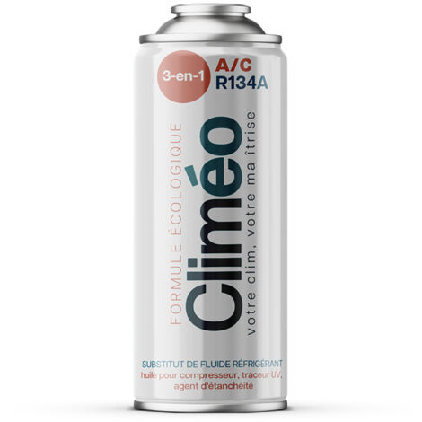 Climeo  Réfrigérant + mastic R134a/R12 - 3in1 400ml
