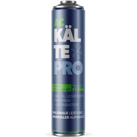 FROSTMEISTER  Kit Climatisation Kaltepro - 500 ml - R134a - Complet et Efficace - Facile  Utiliser