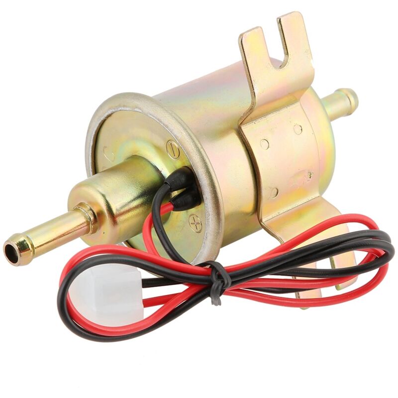 12 V Elektrische Brandstofpomp Lage Druk Bout Bevestiging Draad Diesel Benzine HEP-02A HEP02A brandstofpomp voor c-arburateur, motorfiets ATV