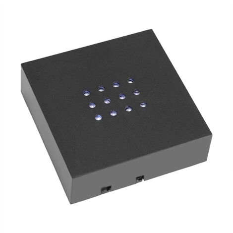 Eosnow Kristallanzeige Basis, 9,5 x 3 cm quadratisches LED -Licht für die Anzeige von Glaskunst -Heimdekoration Büro (1/5)