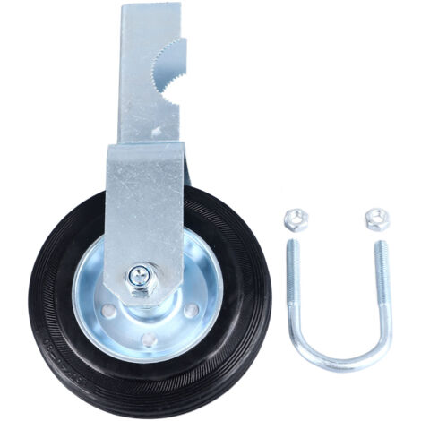 Eosnow 6 -Zoll -Tor Caster 500 lbs Ladung Last -Tragetastkettenglied Zaunrad für 1 5/8 bis 2 Rundenrohr (1/5)