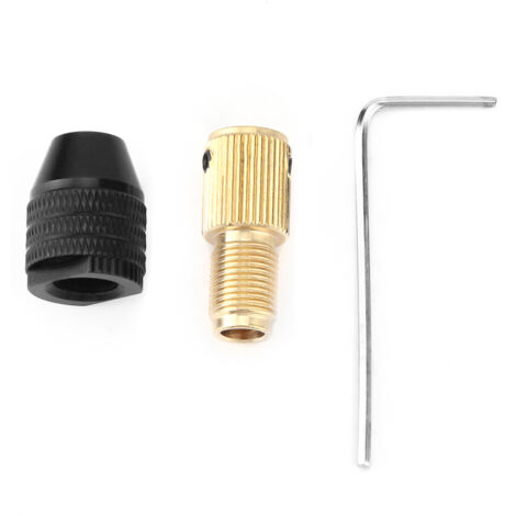 Eosnow Miniatur selbst straffende Chuck Mini Electric Drill-Zubehör 0,3-3,4 mm (2,35 mm) (1/5)