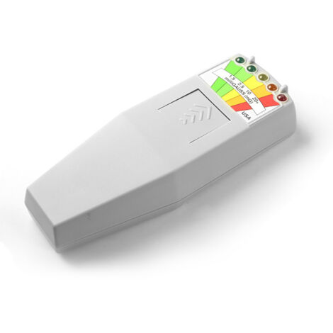 Eosnow Elektromagnetischer Feld EMF Gauß -Messdatenstrahlungsdetektor tragbarer Magnetmonitor 5 LED (1/5)