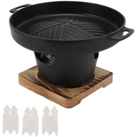 Eosnow Mini-BBQ-Grill, stabsicher, rauchfrei, tragbar, Tischgrill für Camping, Picknick, Zuhause, HN BBQ18D (1/5)